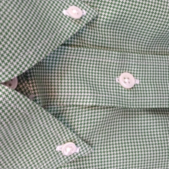Brooks Brothers Country Club XL Supima Cotton Puppytooth Pattern Shirt - Picture 6 of 9